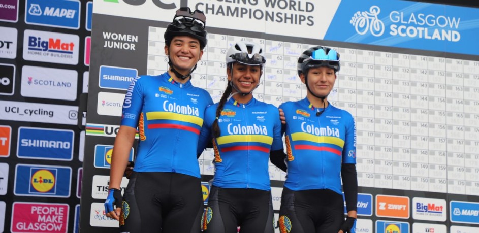 Glasgow 2023: Colombia compite en ruta, bmx, pista y paracycling
